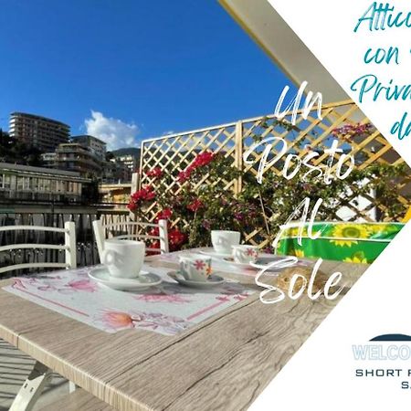 Wh - Un Posto Al Sole - Attico Monolocale Con Parcheggio Gratuito - 5 Minuti Dal Centro - Wifi Sanremo Exterior foto